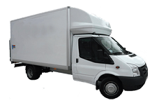 Car Hire Loughton - Ford Luton Box Tail Lift - Van hire Loughton